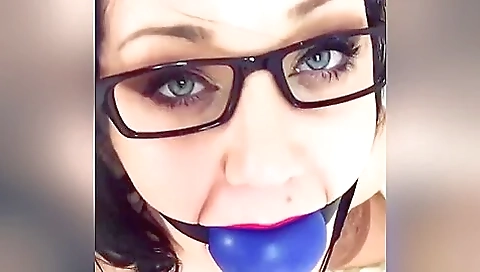 Ballgag Gag Talking Drooling