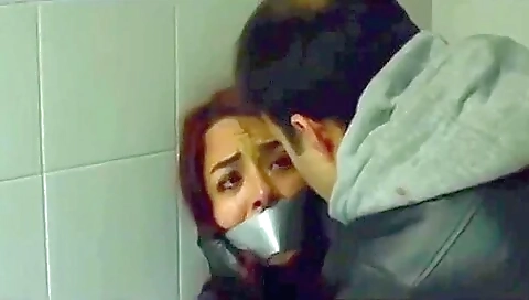 Tv Tape Gagged & Hooded