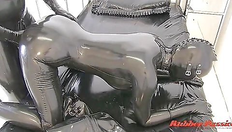 Banged And Strapped In Latex Banged And Strapped In Latex