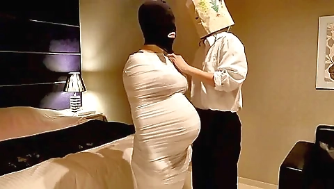 Pregnant Womans Mummification Play