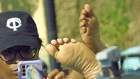 Candid Ebony Soles Candid Ebony Soles