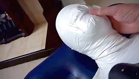 Mummified Girl Breathplay