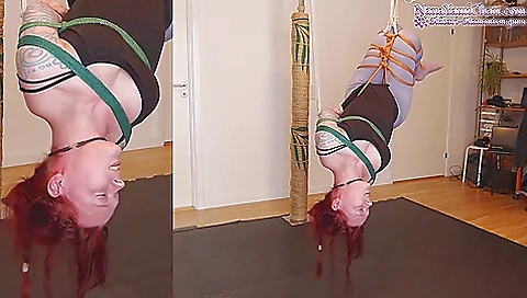 Semenawa Suspension Practice Ending With Vibrator Orgasms, Fun Times Semenawa Suspension Practice Ending With Vibrator Orgasms, Fun Times