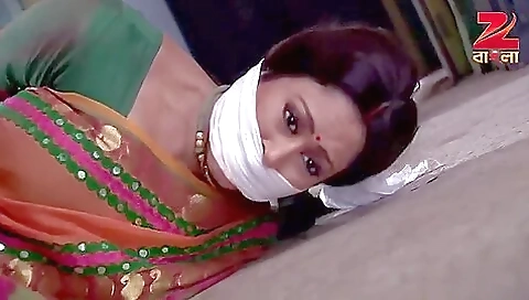 Indian Aunty Gagged Tightly
