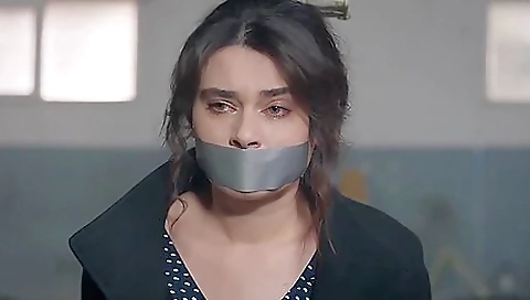 Turkish Actress Yagmur Sahbazova Tape Gagged Again Turkish Actress Yagmur Sahbazova Tape Gagged Again