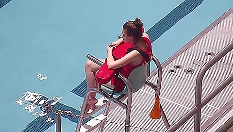 Hot Female Lifeguard Exposes Her Super Sexy Feet At The Pool Hot Female Lifeguard Exposes Her Super Sexy Feet At The Pool