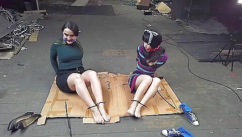 Zip-tied Barefoot In The Attic Zip-tied Barefoot In The Attic